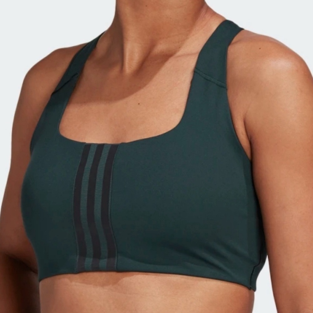Adidas Hunter Green Sports Bra - Size 2X
